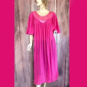 Fundamentals Cover Up Dress Lounge Pink Small